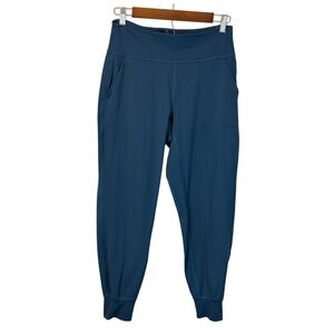 Lululemon Petrol Blue Flurry Up Joggers Design Size 8 Athletic Running Pants